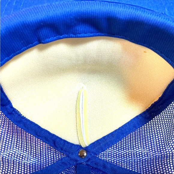 PEPSI HHC HAND HELD COMPUTER CAP - Blue - VTG Vintage Trucker Hat - Picture 8 of 14